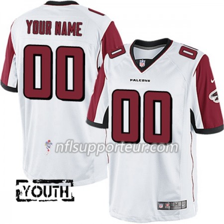Maillot Enfant Atlanta Falcons Personnalisé Blanc